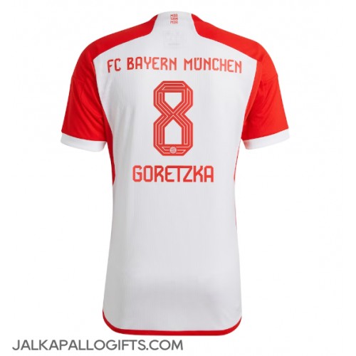 Bayern Munich Leon Goretzka #8 Kotipaita 2023-24 Lyhythihainen